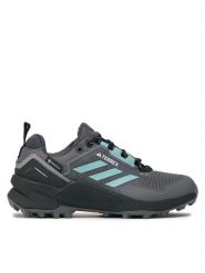 Adidas Trekkingi Terrex Swift R3 GORE-TEX Hiking HP8716 Szary. Szare obuwie trekkingowe damskie Adidas, z gore-texu, bez zapięcia. Za 599.99 zł.