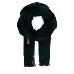 Szalik Polo Ralph Lauren. Zielone szaliki damskie Polo Ralph Lauren, bez wzorów. Za 599.99 zł.