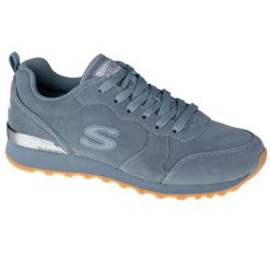 Buty sportowe Sneakersy damskie, OG 85-Suede Eaze. Niebieskie obuwie sportowe treningowe Skechers, trekkingowe. Za 229.99 zł.