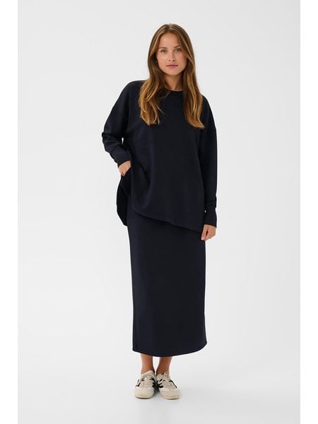 Kaffe Sweter w kolorze czarnym rozmiar: XL. Czarne swetry klasyczne damskie Kaffe, xl, bez kołnierzyka. Za 113.36 zł.