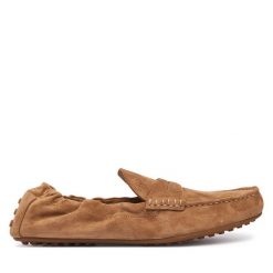 Mokasyny LAUREN RALPH LAUREN. Brązowe mokasyny damskie Lauren Ralph Lauren, bez obcasa. Za 729.99 zł.
