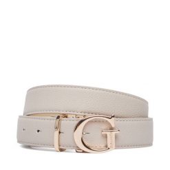 Pasek Guess. Brązowe paski damskie Guess, z aplikacjami. Za 234.99 zł.