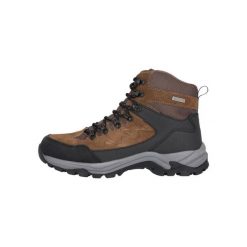 Buty trekkingowe Whistler Detion WP. Brązowe obuwie trekkingowe damskie WHISTLER, bez zapięcia. Za 389.99 zł.
