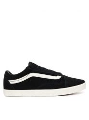 Vans Tenisówki Old Skool VN000D0E1KP1 Czarny. Czarne trampki damskie Vans, bez wzorów, z materiału, bez zapięcia. Za 249.99 zł.