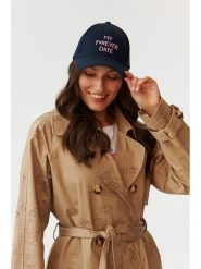 TATUUM Czapka w kolorze granatowym rozmiar: onesize. Niebieskie czapki z daszkiem damskie TATUUM, bez wzorów, z bawełny. Za 52.99 zł.