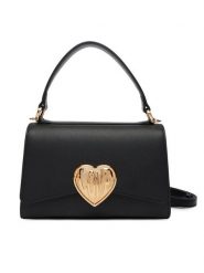 LOVE MOSCHINO Torebka JC4146PP1OL1600A Czarny. Czarne torebki klasyczne damskie Love Moschino, ze skóry, bez dodatków. Za 1,159.00 zł.