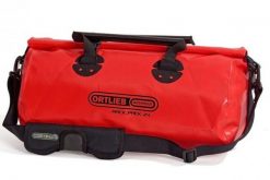Torba podróżna Ortlieb Rack-Pack Czerwona. Czerwone torby podróżne Ortlieb, bez wzorów, z materiału. Za 369.90 zł.