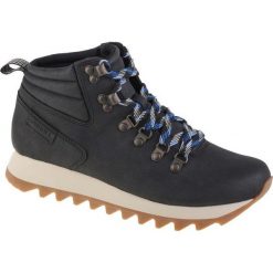 Buty Merrell Alpine Hiker J003594 czarne. Czarne obuwie trekkingowe damskie z gumy, bez zapięcia. Za 533.28 zł.