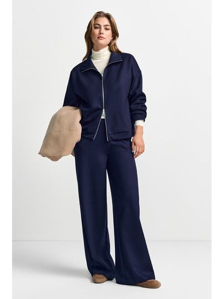 Rich & Royal Bluza w kolorze granatowym rozmiar: S. Niebieskie bluzy damskie Rich & Royal, s, bez wzorów, bez kaptura. Za 187.93 zł.