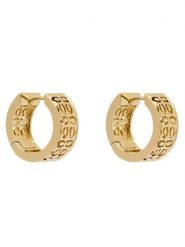 Coach Kolczyki 37541366 Złoty. Żółte kolczyki damskie Coach, metalowe. Za 319.99 zł.