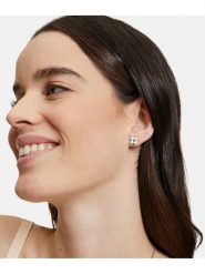 Tamaris Kolczyki-wkrętki rozmiar: onesize. Szare kolczyki damskie Tamaris, szklane. Za 118.28 zł.