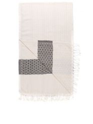 ILVY'S Chusta hammam w kolorze kremowo-czarnym - 180 x 100 cm rozmiar: onesize. Czarne chusty damskie ILVY'S, bez wzorów, z bawełny. Za 86.95 zł.