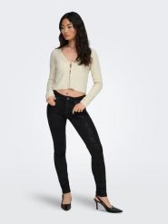 ONLY Kardigan w kolorze beżowym rozmiar: M. Brązowe kardigany damskie Only, m, bez wzorów, prążkowane. Za 82.99 zł.