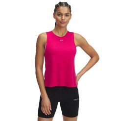 Damski tank top Under Armour Trail Run. Czerwone obuwie sportowe damskie Under Armour, bez zapięcia, na fitness i siłownię. Za 240.50 zł.