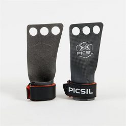 Skórki gimnastyczne do cross trainingu Picsil RX Grips z otworami. Brązowe rękawiczki damskie PICSIL, bez wzorów, ze skóry. Za 149.99 zł.