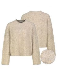 Sublevel Sweter w kolorze beżowym rozmiar: S. Brązowe swetry klasyczne damskie Sublevel, s, bez kołnierzyka. Za 152.98 zł.