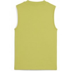 Damska wąska koszulka bez rękawów Palm Resort z grafiką PUMA Sea Kelp Green. Zielone koszulki damskie Puma, xl, bez wzorów, z gumy, bez kołnierzyka, bez ramiączek. W wyprzedaży za 94.00 zł.