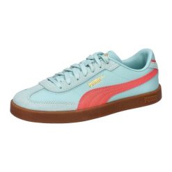 Trenerzy Puma Club II Era. Niebieskie obuwie sportowe damskie Puma, bez zapięcia, do biegania. Za 262.95 zł.