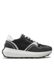 Napapijri Sneakersy NP0A4I6Y Czarny. Czarne obuwie sportowe damskie Napapijri, z materiału, bez zapięcia. Za 359.99 zł.