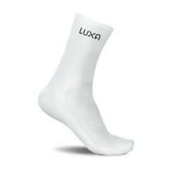 Skarpety Rowerowe LUXA Logo. Czarne skarpetki damskie LUXA, bez wzorów, z elastanu. Za 69.00 zł.