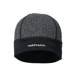 Czapka Nathan HyperNight 2. Czarne czapki damskie Nathan, bez wzorów, z tkaniny. Za 191.00 zł.