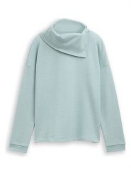 Tom Tailor Bluza w kolorze błękitnym rozmiar: M. Niebieskie bluzy damskie Tom Tailor, m, bez wzorów, bez kaptura. Za 84.01 zł.