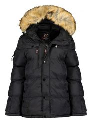 Canadian Peak Kurtka zimowa "Bukka" w kolorze czarnym rozmiar: M. Czarne kurtki damskie Canadian Peak, na zimę, m, z aplikacjami, z puchu, bez kaptura. Za 219.08 zł.
