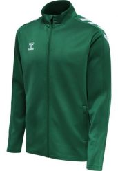 Kurtka z dresu Hummel Core Xk. Zielone kurtki sportowe damskie Hummel, xl, bez wzorów, z dresówki, bez kaptura. Za 178.40 zł.