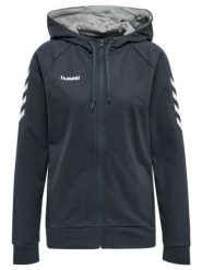 Bluza do piłki ręcznej damska Hummel hmlGO Zip z kapturem. Czerwone bluzy damskie Hummel, na jesień, xs, bez wzorów, z bawełny, z kapturem. Za 201.10 zł.