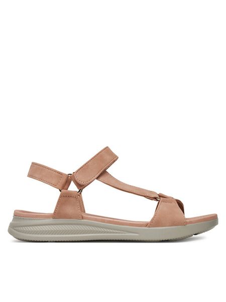 Clara Barson Sandały WFA3698-1 Różowy. Czerwone sandały damskie Clara Barson, bez wzorów, z materiału, bez obcasa, na płaskiej podeszwie, bez zapięcia. Za 99.99 zł.