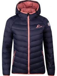 Westfjord Kurtka puchowa "Snaefell" w kolorze granatowo-szaroróżowym rozmiar: XS. Niebieskie kurtki damskie Westfjord, s, bez wzorów, z puchu, bez kaptura. Za 244.80 zł.