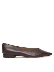 LAUREN RALPH LAUREN Baleriny Audri 802P18411005 Brązowy ciemny. Brązowe balerinki damskie Lauren Ralph Lauren, bez wzorów, ze skóry. Za 769.99 zł.