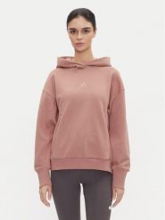 Adidas Bluza ALL SZN Fleece JD4669 Różowy Loose Fit. Czerwone bluzy damskie Adidas, s, bez wzorów, z bawełny, bez kaptura. Za 179.99 zł.