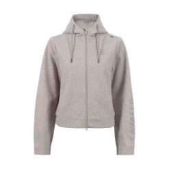 Bluza damska z kapturem Cavallo Rabi. Brązowe bluzy damskie CAVALLO, bez wzorów, z kapturem. Za 349.00 zł.