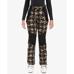 Damskie softshellowe spodnie narciarskie Kilpi TORIEN-W. Zielone spodnie sportowe damskie Kilpi, na zimę, xs, bez wzorów, narciarskie. Za 504.68 zł.