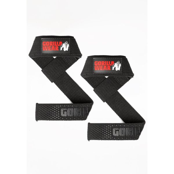 Padded Silicone Lifting Straps - Czarny. Czarne paski damskie GORILLA WEAR, bez wzorów. Za 106.00 zł.
