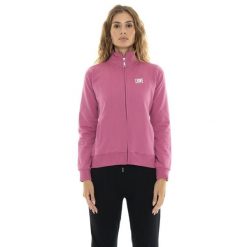 Zimowy damski kombinezon zapinany na zamek i kołnierzyk „Silver”. Czarne kombinezony damskie LEONE 1947 APPAREL, na zimę, bez wzorów, z dresówki, sportowe, bez kołnierzyka, bez ramiączek. W wyprzedaży za 223.60 zł.