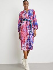 Gerry Weber Sukienka ze wzorem rozmiar: 36. Sukienki damskie Gerry Weber, bez wzorów, z tkaniny, bez ramiączek. Za 180.49 zł.