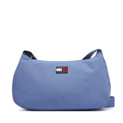 Torebka Tommy Jeans. Niebieskie torebki klasyczne damskie Tommy Jeans, z jeansu, bez dodatków. Za 249.99 zł.