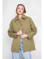 ASSUILI Kurtka przejściowa w kolorze khaki rozmiar: 40. Brązowe kurtki damskie Assuili, bez wzorów, bez kaptura. Za 382.99 zł.