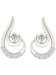 Diamant Vendôme Złote kolczyki-wkrętki z diamentami rozmiar: onesize. Szare kolczyki damskie Diamant Vendöme, z diamentem, złote. Za 674.99 zł.