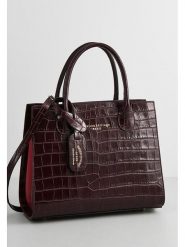 Maison héritage PARIS Skórzana torebka "Trip Croco" w kolorze bordowym - 30 x 24 x 15 cm rozmiar: onesize. Czerwone torebki klasyczne damskie maison héritage PARIS, z materiału, przez ramię, bez dodatków. Za 429.44 zł.