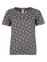 Roadsign Koszulka w kolorze antracytowym rozmiar: S. Czarne bluzki damskie Roadsign, s, bez wzorów, z bawełny, bez kołnierzyka, bez ramiączek. Za 43.99 zł.