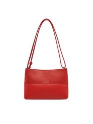 Calvin Klein Torebka Ck Mixmedia Convertible Sm Bag K60K613009 Czerwony. Czerwone torebki klasyczne damskie Calvin Klein, ze skóry, bez dodatków. Za 219.99 zł.