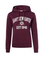 Gant Bluza z kapturem dla kobiet Kobiety brązowy, XS. Brązowe bluzy damskie Gant, na jesień, xs, bez wzorów, z kapturem. Za 549.95 zł.