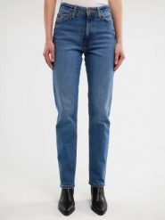 Jeansy damskie PIA by BIG STAR niebieskie Charlotte 301. Niebieskie jeansy damskie Big Star, na lato, bez wzorów, z denimu, z podwyższonym stanem. Za 329.99 zł.