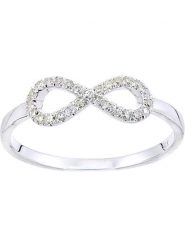 Revoni Złoty pierścionek z diamentami rozmiar: 53. Szare pierścionki damskie Revoni, z diamentem, złote. Za 1,237.19 zł.