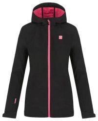 Damska kurtka softshell Loap Lamka czarna. Czarne kurtki sportowe damskie ÀLG, na jesień, m, bez wzorów, z dzianiny, bez kaptura. Za 370.99 zł.