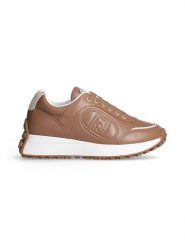Liu Jo Skórzane sneakersy w kolorze jasnobrązowym rozmiar: 40. Brązowe obuwie sportowe damskie Liu Jo, bez zapięcia. Za 316.24 zł.