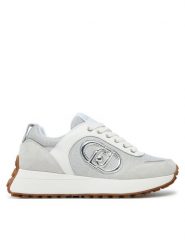 Liu Jo Sneakersy BA5001 PX601 Srebrny. Szare obuwie sportowe damskie Liu Jo, z materiału, bez zapięcia. Za 389.99 zł.